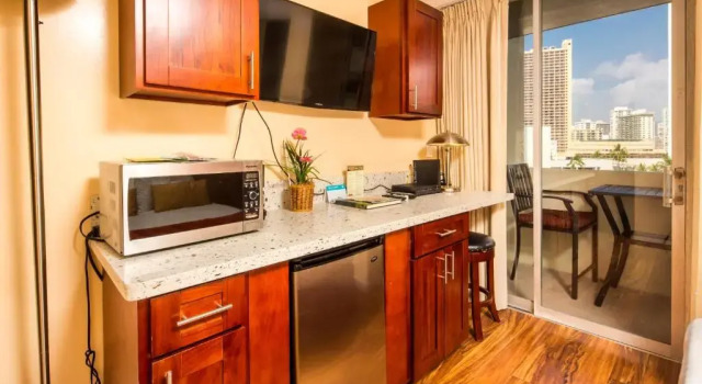 Номер Standard с видом на город Castle at Waikīkī Grand