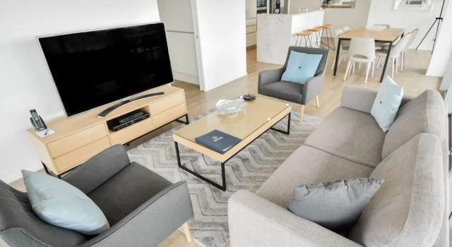 Апартаменты с 3 комнатами с балконом Belise Apartments
