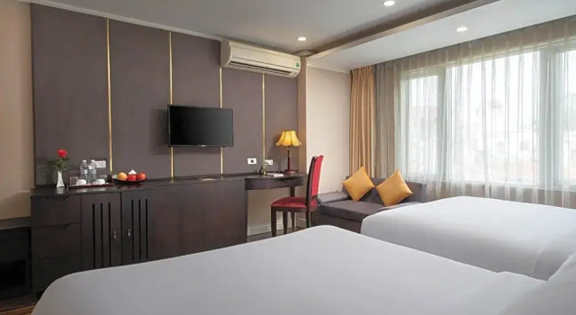 Четырёхместный номер с видом на город Beryl Charm Hotel & Spa
