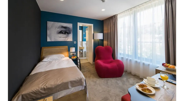 Одноместный номер Superior с балконом Boutique Hotel Esplanade