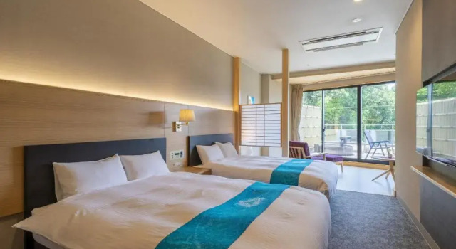 Четырёхместный номер Deluxe Hotel Sekisuien