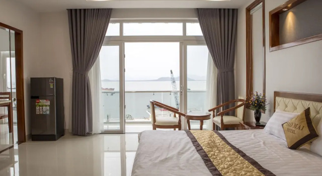 Апартаменты c 1 комнатой с балконом Sao Mai Hotel & Apartment