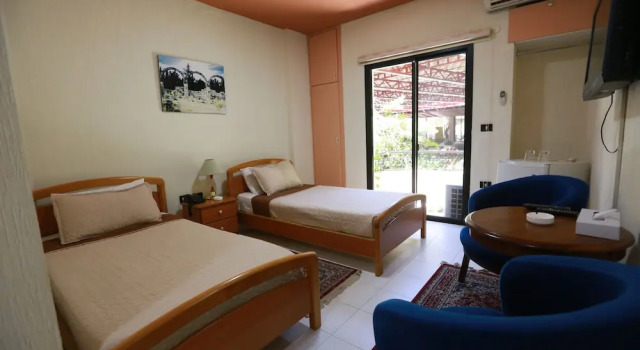 Двухместный номер Comfort с красивым видом из окна Hotel and Restaurant Shallalat Anjar
