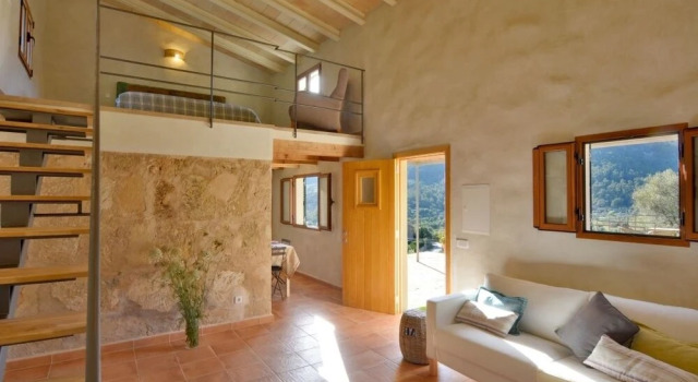 Вилла с 2 комнатами с видом на горы Country cozy house with pool Mallorca