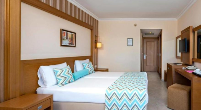 Standardowy pokój z widokiem na morze İz Flower Side Beach Hotel
