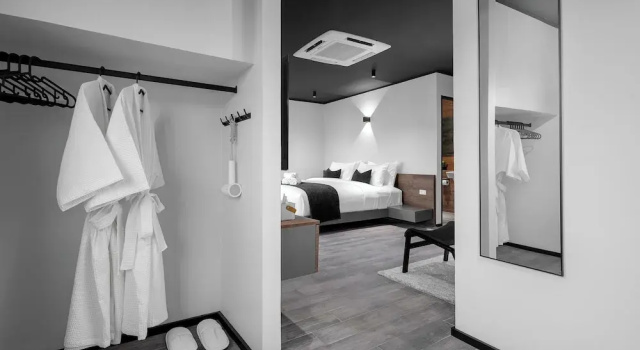 Двухместный люкс с балконом и с видом на горы BedTime Hotel Samui