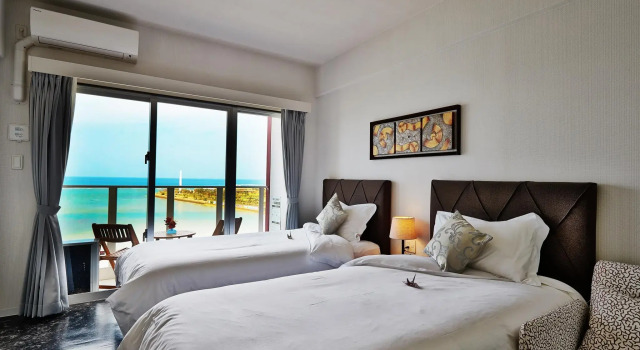 Двухместный номер Deluxe Beach Front Tower Mihama by DSH