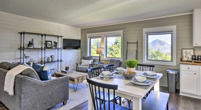 Апартаменты Scenic Studio w/ Loft & View of the Columbia River
