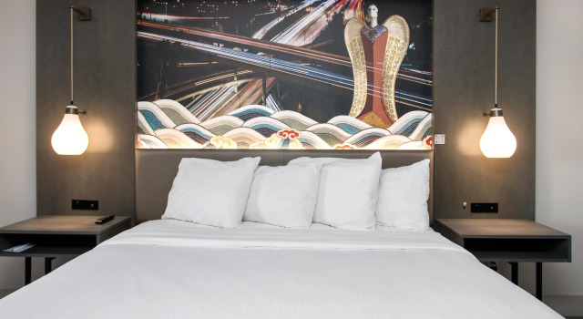 Двухместный номер Accessible Aiden Los Angeles Downtown Dragon Gate Inn