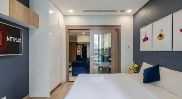 Люкс Deluxe Vinhomes Central Park Apartment- Landmark Luxury