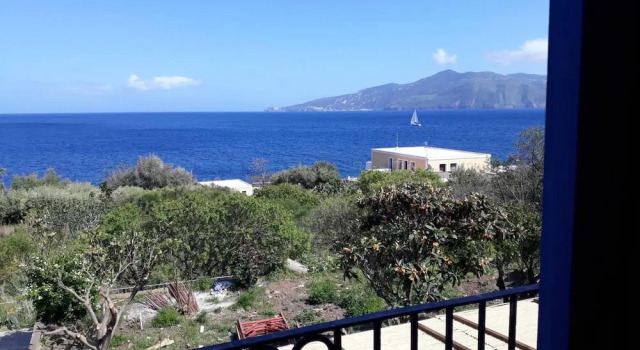 Apartment With 2 Bedrooms in Salina, With Wonderful sea View and Terrace - 300 m From the Beach