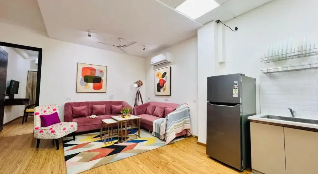 Апартаменты с 2 комнатами Olive Service Apartments - City Centre Noida