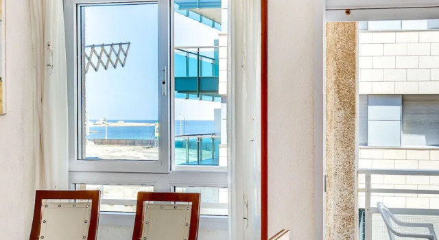 Апартаменты c 1 комнатой с балконом и с видом на море Apartmento Pedro Lorca 164