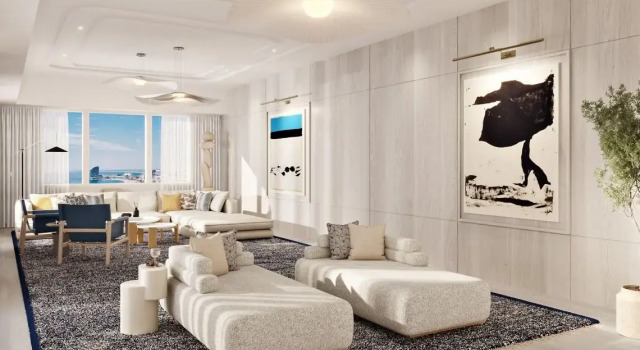 Двухместный люкс The Mediterranean Club c 1 комнатой Hotel Arts Barcelona