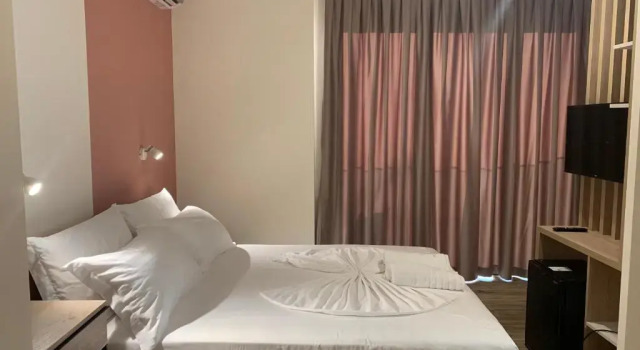 Трёхместный номер Standard с видом на море Hotel Triumf Shengjin