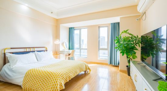 Люкс Deluxe Wanjia Apartment Hotel (Shanghai Songjiang Wanda Plaza)