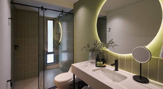 Семейные апартаменты с балконом и с видом на парк Kubik Living 8i8