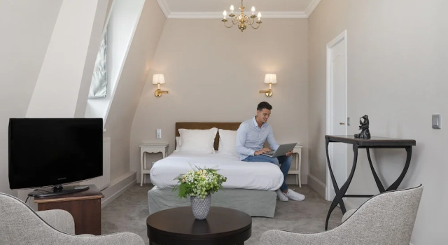 Номер Deluxe Hôtel Château Tilques