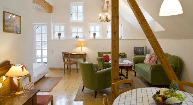 Люкс Grand с 2 комнатами Romantik Hotel Landhaus Bärenmühle