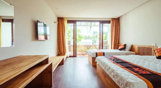 Трёхместный номер Deluxe с балконом Opal Boutique Villa