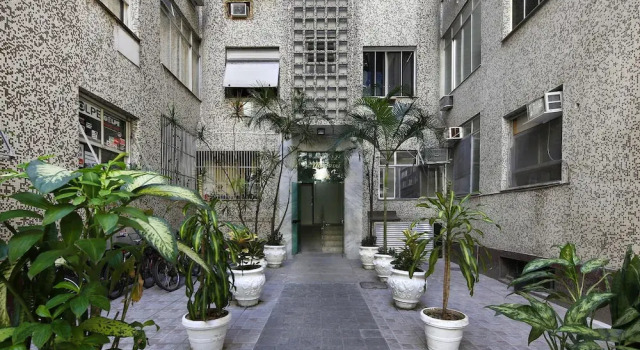 Rio Rentals 021 - C005 Studio em Copa, Забронировать Отель Отели Рио-де-Жанейро с парковкой, рядом с Пляж Вермелья, Парковка
