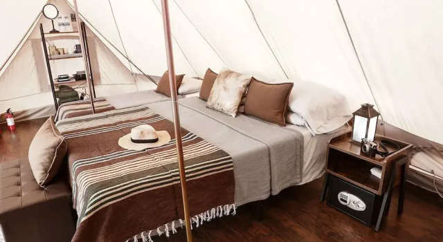 Glampotel Natural Gardens, Buchen Sie Hotel Meredith 