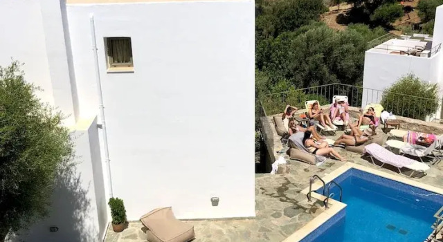 Вилла с балконом Mourtzanakis Residence - Traditional Eco Hotel in Achlada