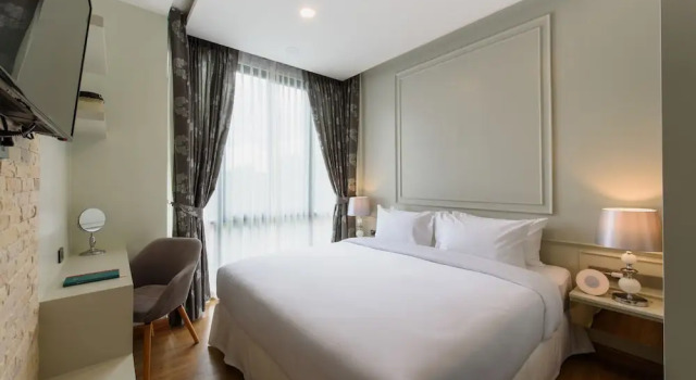 Люкс с красивым видом из окна Parc Borough City Resort