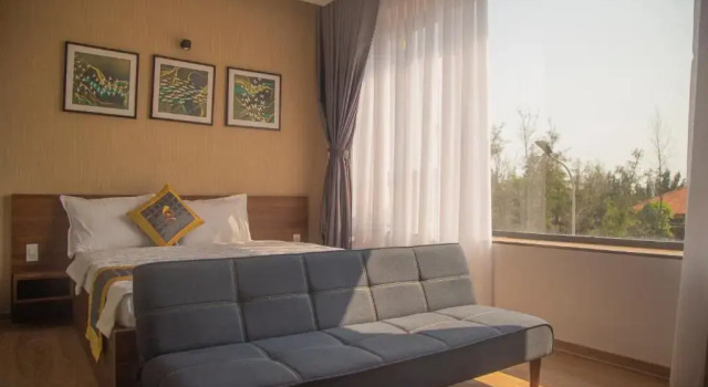 Двухместный номер Deluxe с частичным видом на море BaKa Hotel - Khách sạn Tuy Hòa