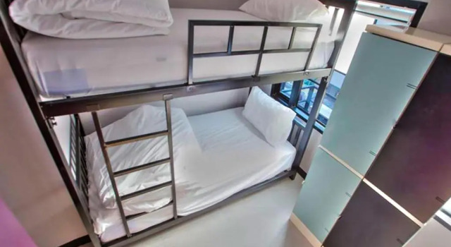 Кровать в общем номере (женский номер) The Blocks Hostel Sukhumvit 10
