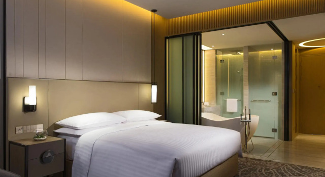 Двухместный номер Standard с видом на город Renaissance Suzhou Wujiang Hotel