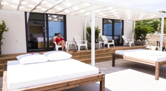 Коттедж c 1 комнатой Barbara Piran Beach Hotel