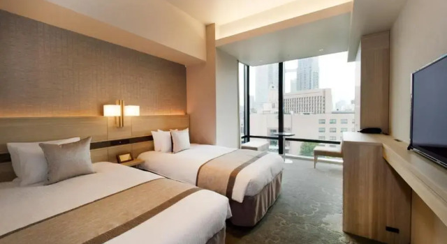 Двухместный номер Comfort Hotel Keihan Tsukiji Ginza Grande