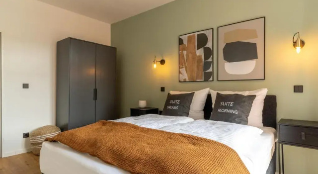 Люкс Дуплекс с 2 комнатами Limehome Erfurt Schmidtstedter Straße