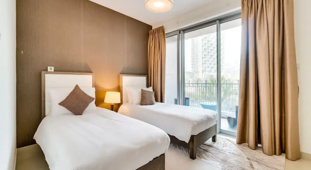 Meadow 2 Bedroom Apartment Ease By Emaar, Забронировать Апартаменты/квартира Даунтаун Дубай , рядом с Дубайский аквариум