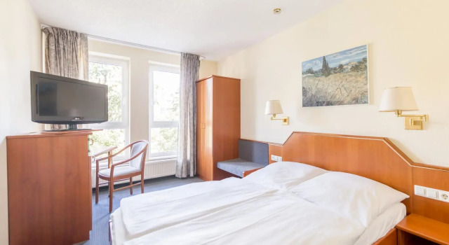 Двухместный номер Economy Hotel Markgraf Leipzig