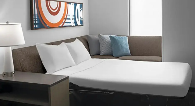 Двухместный люкс с кухней c 1 комнатой Hyatt House Lansing-University Area