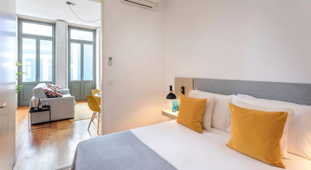 Апартаменты Comfort c 1 комнатой с видом на город Apartamentos Villa Bolhao