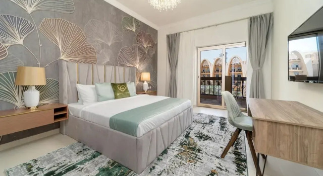 Апартаменты Luxury Seaview King 1BR in Sarai, Palm Jumeirah