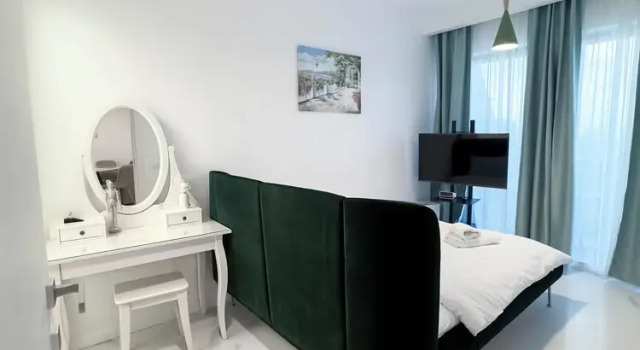 Апартаменты c 1 комнатой с балконом и с видом на парк Wave 6 Apartments