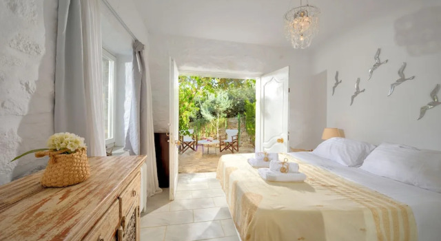 Номер Standard Mykonos AG Villas in Ftelia Beach