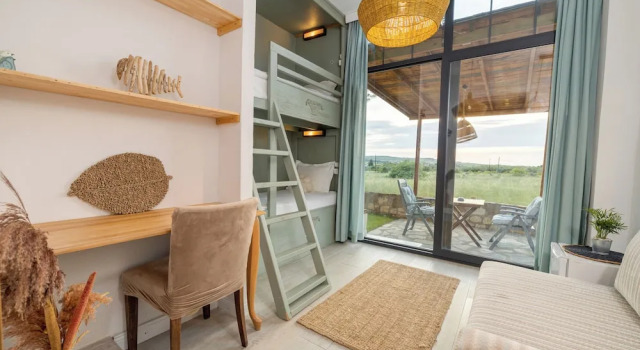 Кровать в общем номере Aral Tatil Ciftligi