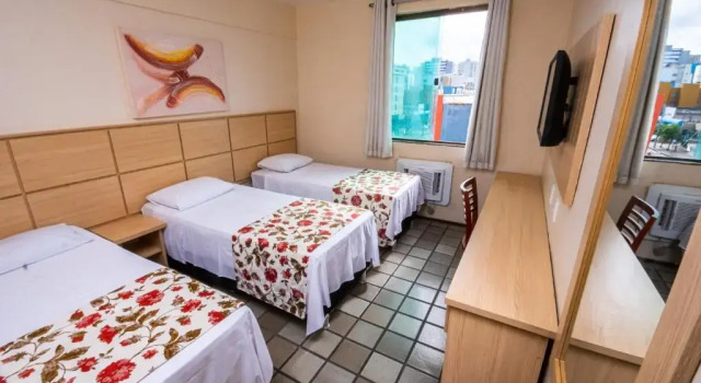 Трёхместный номер Standard Hotel Dan Inn Express Salvador By Nacional Inn