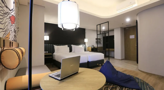 Executive Twin room Luminor Hotel Purwokerto By WH