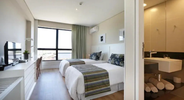 Двухместный номер Vitória Hotel Convention Paulínia