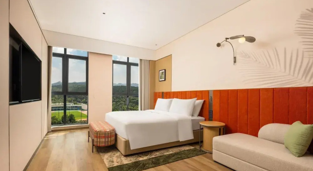 Двухместный номер Standard Hilton Garden Inn Jinan Olympic Sports Center