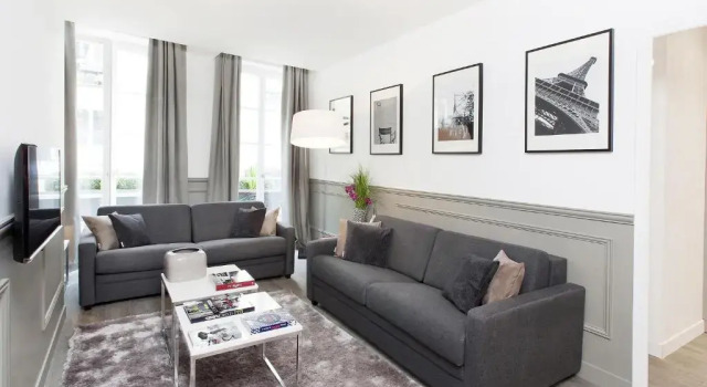 Апартаменты с 3 комнатами LivinParis - Luxury 3 Bedrooms Grands-Boulevards I