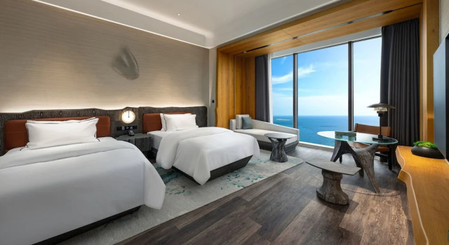 Двухместный семейный номер Standard с видом на город The Westin Yantai