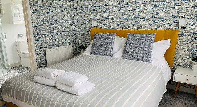 Люкс с видом на море Porth Beach Hotel