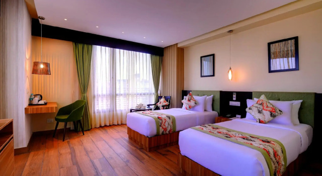 Двухместный номер Deluxe Udaan Clover Hotel Banquet & Spa